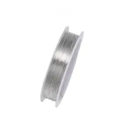 Drát barva stříbrná  0,4 mm/9 m